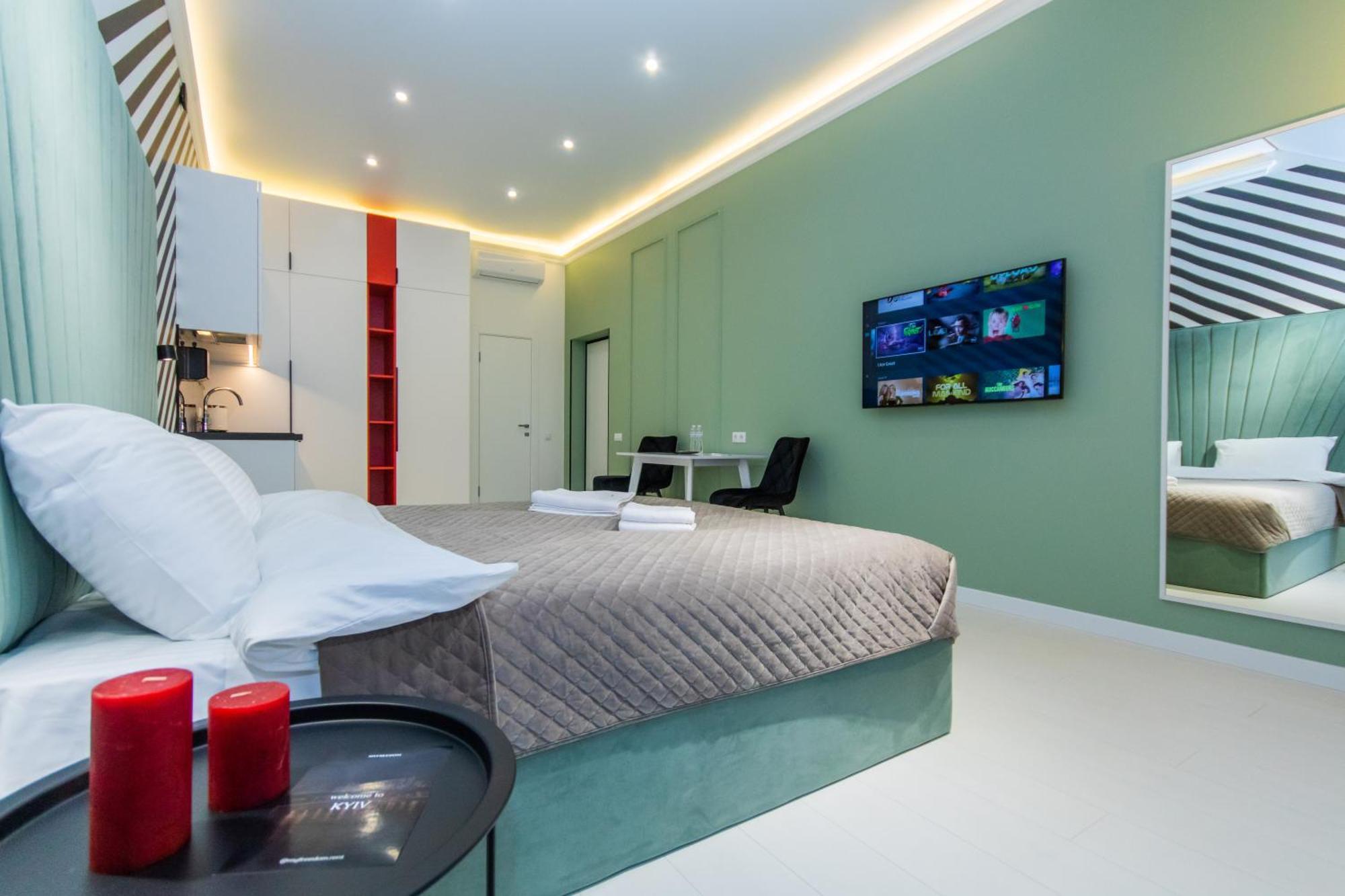 Myfreedom Lux Апартаменти Центр Вул Євгена Чикаленка 33 М Хрещатик Kiev Extérieur photo